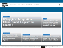 Tablet Screenshot of mondoreality.com